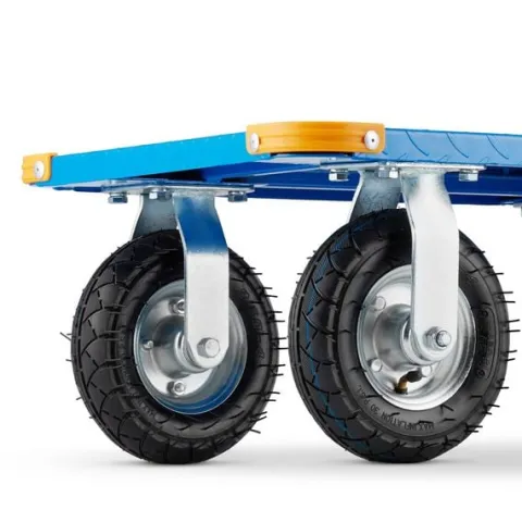Wózek transportowy magazynowy platformowy HIGHER 450 kg