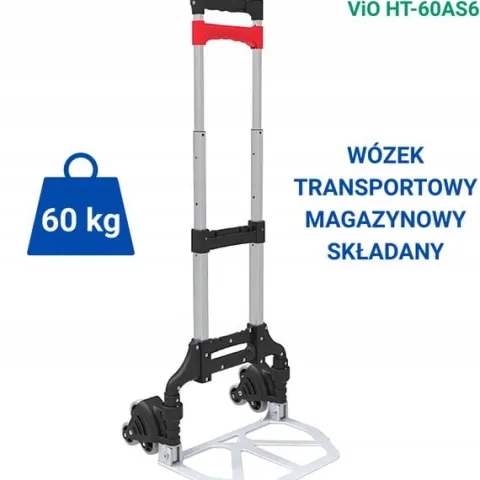 Wózek Transportowy Magazynowy Składany ViO HT-60AS6 Obciążenie max 60kg