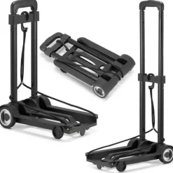 Wózek transportowy na zakupy składany HIGHER 40kg
