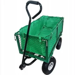 Wózek transportowy OGRODOWY 200 KG przyczepa przyczepka siatka GC1