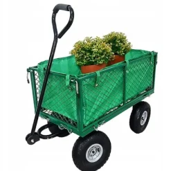 Wózek transportowy OGRODOWY 200 KG przyczepa przyczepka siatka GC1