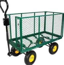 WÓZEK Transportowy OGRODOWY Przyczepka TACZKA Ogrodowa WYWROTKA +