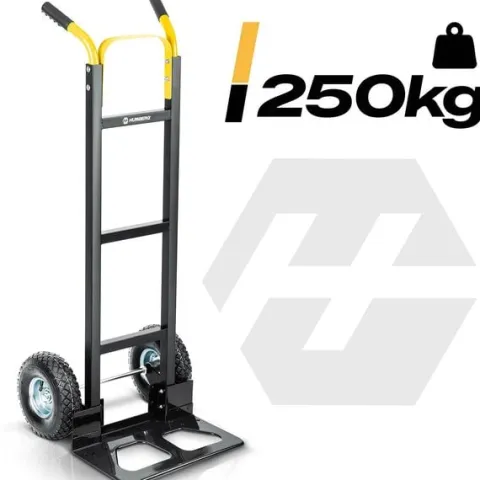 Wózek transportowy składany taczkowy młynarka magazynowy 250kg Humberg HM-516