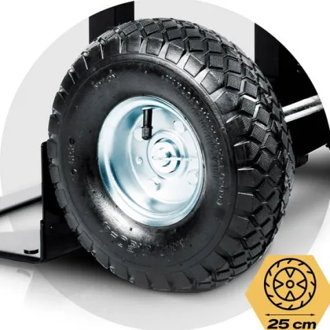 Wózek transportowy składany taczkowy młynarka magazynowy 250kg Humberg HM-516
