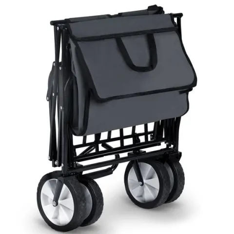 Wózek transportowy, składany z siatką 80L Humberg HM-511