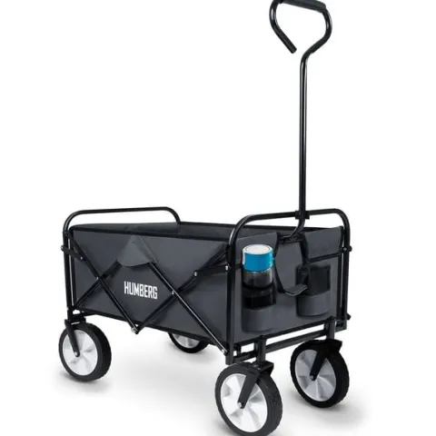 Wózek transportowy, składany z siatką 80L Humberg HM-511