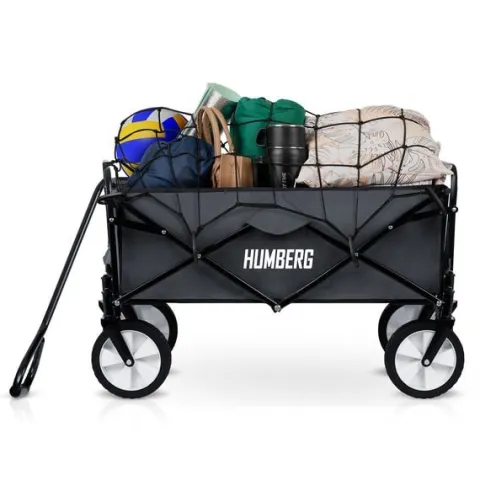Wózek transportowy, składany z siatką 80L Humberg HM-511