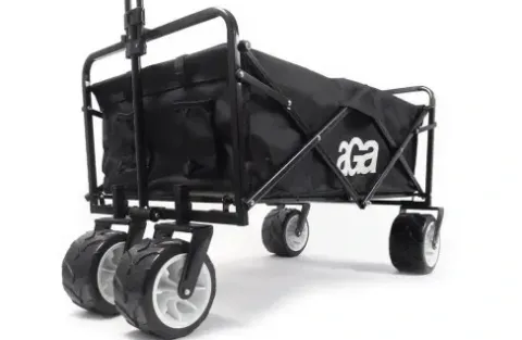 Wózek TRANSPORTOWY turystyczny PLAŻOWY przyczepka