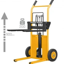 WÓZEK TRANSPORTOWY UDŹWIG 200 KG, PODNOSZENIE 900 MM CORMAK WLTB