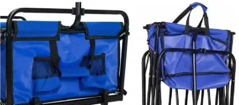 Wózek turystyczny plażowy składany 145L transportowy ogrodowy