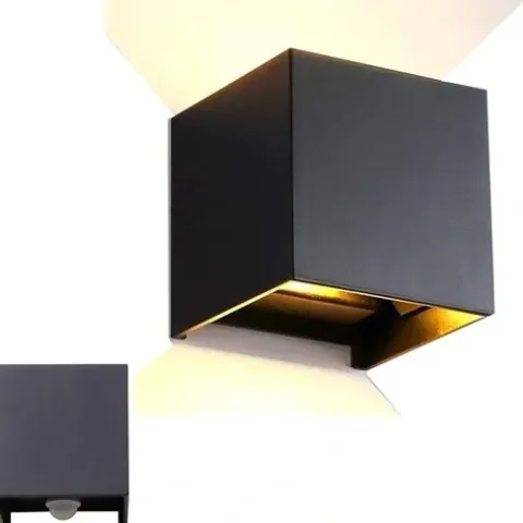 12W ZEWNĘTRZNA KINKIET LED OGRODOWY +CZUJNIK RUCHU