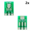 2x Adapter dwustronny PCB SOT89 SOT223 DIP