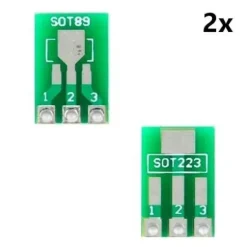 2x Adapter dwustronny PCB SOT89 SOT223 DIP