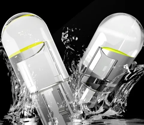 20X ŻARÓWKA LED W5W KRYSTALICZNA LEDOWA T10 SPHERE COB 360' WHITE ŻARÓWKI