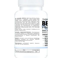 3x BERBERYNA 1500MG 60 KAPS. DER 4:1 WSPARCIE GLUKOZY CUKRZYCA METABOLIZM