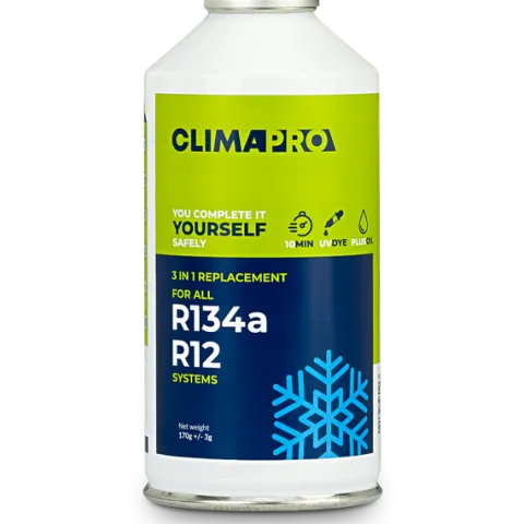 2X CZYNNIK CHŁODNICZY GAZ DO NABICIA KLIMATYZACJI KLIMY R134a CLIMAPRO