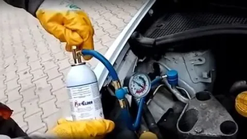 2x GAZ CZYNNIK CHŁODNICZY DO NAPEŁNIANIA KLIMATYZACJI R134A + USZCZELNIACZ