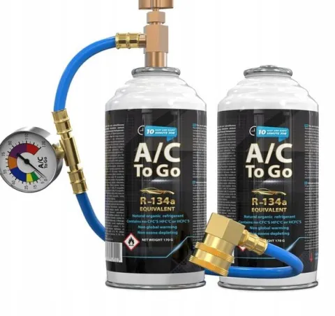 2 x gaz do nabijania klimatyzacji w autach z R134a