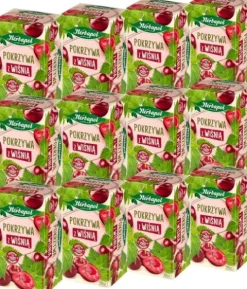 (x12) HERBAPOL Mix Pokrzywa z Wiśnią 20x1,5g