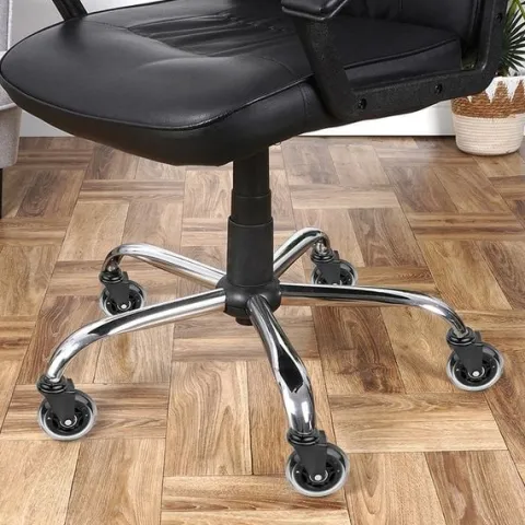 5x Kółka do Fotela Biurowego Ikea Kauczukowe Ciche Obrotowe Fotel Biurowy