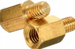 6x Podkładka calowa dystans płyty głównej UNC 6#32 6-32 6.5 mosiężny spacer