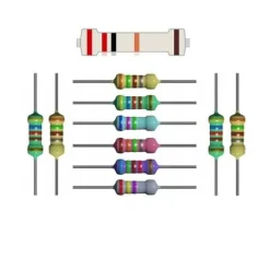 10x rezystor 220K tolerancja 1% moc 1/4W