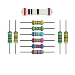 10x rezystor 200 Ohm tolerancja 1% moc 1/4W 200R