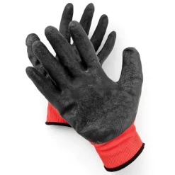 10X RĘKAWICE ROBOCZE OCHRONNE BHP RĘKAWICZKI MOCNE LATEX POWLEKANE 10 XL