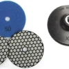 3 x TARCZA DIAMENTOWA DO SZLIFOWANIA GRESU SPIEKU NA SUCHO 100mm + DYSK