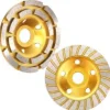 2x TARCZA DIAMENTOWA GARNKOWA 125MM DO SZLIFOWANIA BETONU PŁYTEK CEGŁY MOC