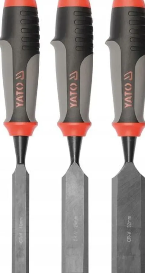 YATO DŁUTO DO DREWNA STOLARSKIE STAL CRV ZESTAW 3 SZTUKI 16 25 32mm YT-6280