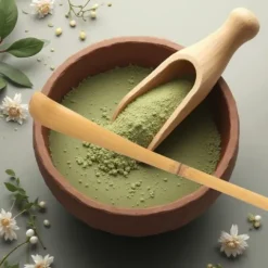 Łyżeczka Chashaku bambusowa do matchy japońskiej herbaty matcha tradycyjna
