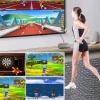 YRPRSODF Konsola Do Gier TV Ruchowa Bezprzewodowa 2.4G 100 Gier HDMI Szara