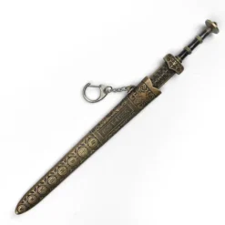 Yue Gou Jian Sword | 22 cm | Metal | Brelok | Replika Historyczna