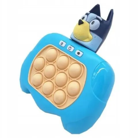 Zabawka Antystresowa Konsola Pop-It Bluey Piesek Gra Zręcznościowa