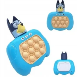 Zabawka Antystresowa Konsola Pop-It Bluey Piesek Gra Zręcznościowa