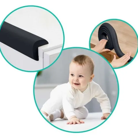 Zabezpieczająca taśma piankowa Ricokids 798711 czarna 6 m