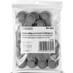 Zabezpieczenie otwierania szafek Ricokids 798301 10 szt szare
