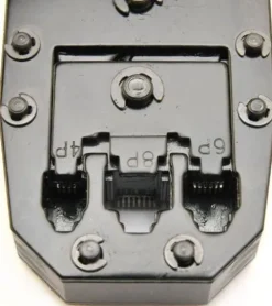 Zaciskarka Wtyków Skrętki Kabli RJ45 + Złącza 25x Wtyk RJ-45 do Zaciskania