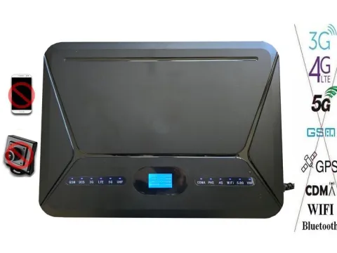 ZAGŁUSZACZ 2G 3G 4G 5G 5,8G 2.4G WIFI VHF UHF GSM LTE profesjonalny