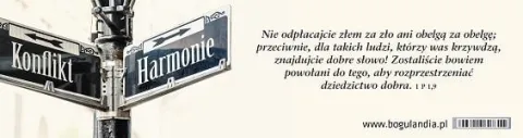 Zakładka 23 do książki Nie odpłacajcie złem za zło