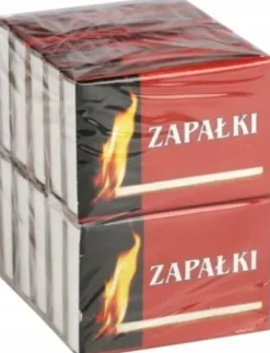 Zapałki krótkie MONONEGRO 100 pudełek (100 x ~38szt.) 44mm