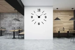 Zegar ścienny Diy BAST 3D czarny
