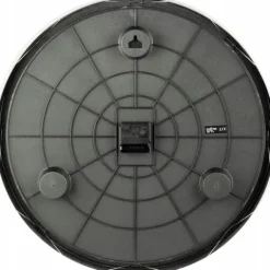 Zegar ścienny sterowany radiowo 50cm DCF77 aluminium