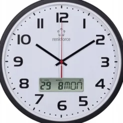 Zegar ścienny sterowany RADIOWO auto czas 32cm