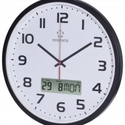 Zegar ścienny sterowany RADIOWO auto czas 32cm