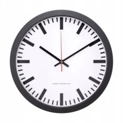 Zegar ścienny sterowany radiowo DCF77 automat 30cm