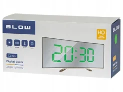 ZEGAR CYFROWY ZEGAREK ELEKTRONICZNY STOJĄCY TERMOMETR GODZINA BUDZIK