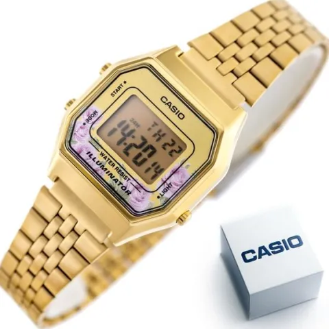 ZEGAREK DAMSKI CASIO LA680WGA-4C (zd631d) + BOX