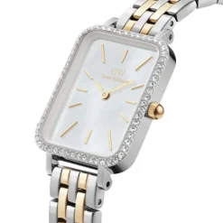 ZEGAREK DAMSKI DANIEL WELLINGTON Quadro Lumine Bezel 5-Link Two-Tone
